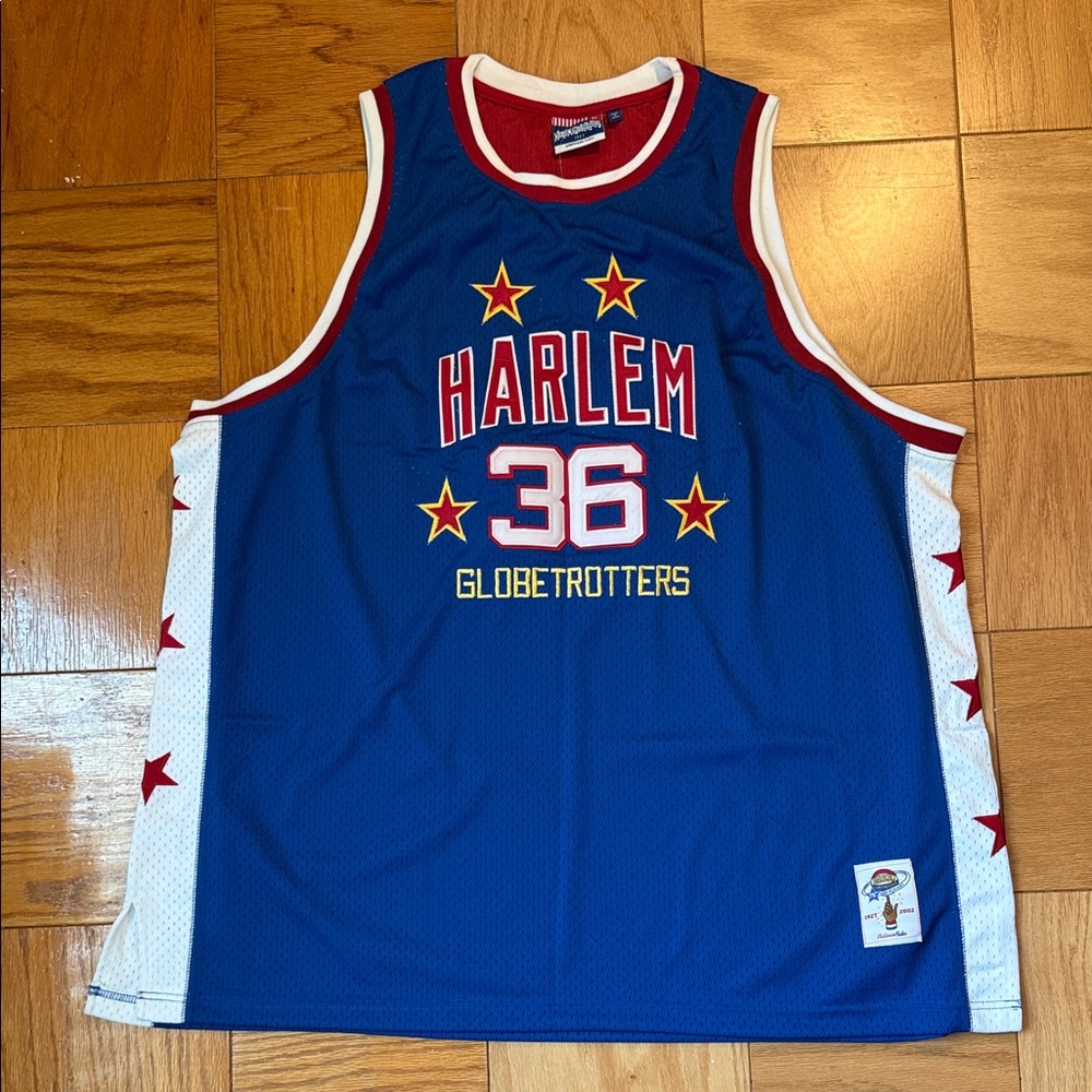 FUBU Harlem Globetrotters Blue Anniversary Jersey